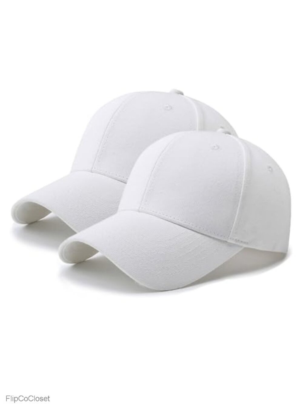 2 Pack Baseball Cap Dad Hat for Men Women Adjustable Cotton
